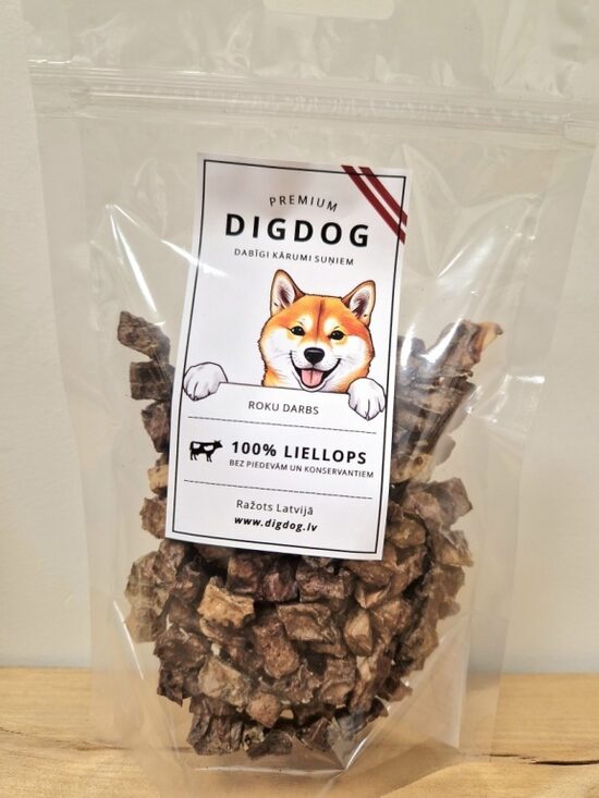 Dig Dog Lung Cubes, 40g